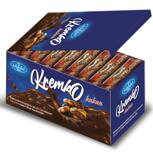 Kremko - Čajno pecivo punjeno kakao kremom 1050g (25x42g)